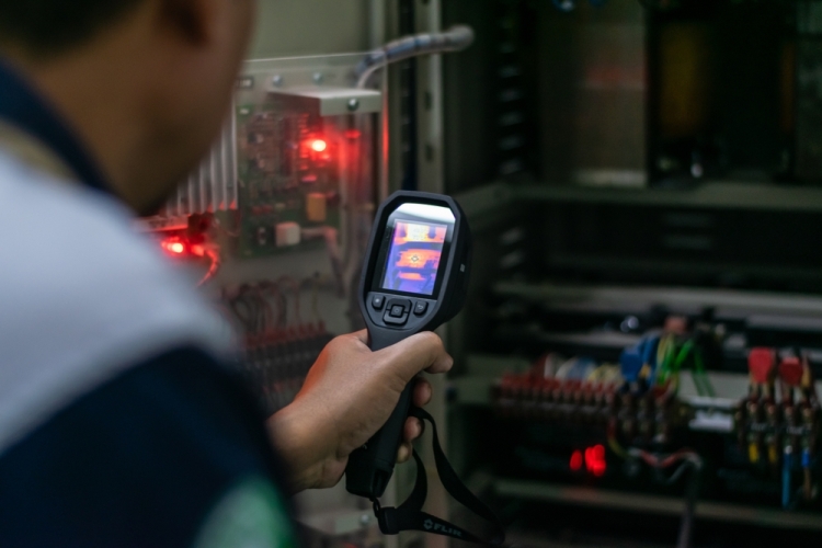 termografering elservice eltavle